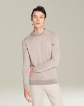 JERSEY W/HOOD CASHMERE