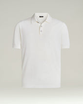 Pure Cotton Optical Polo Shirt