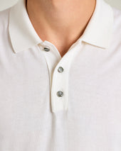 Pure Cotton Optical Polo Shirt