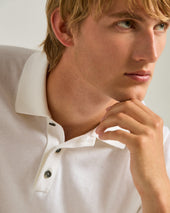Pure Cotton Optical Polo Shirt