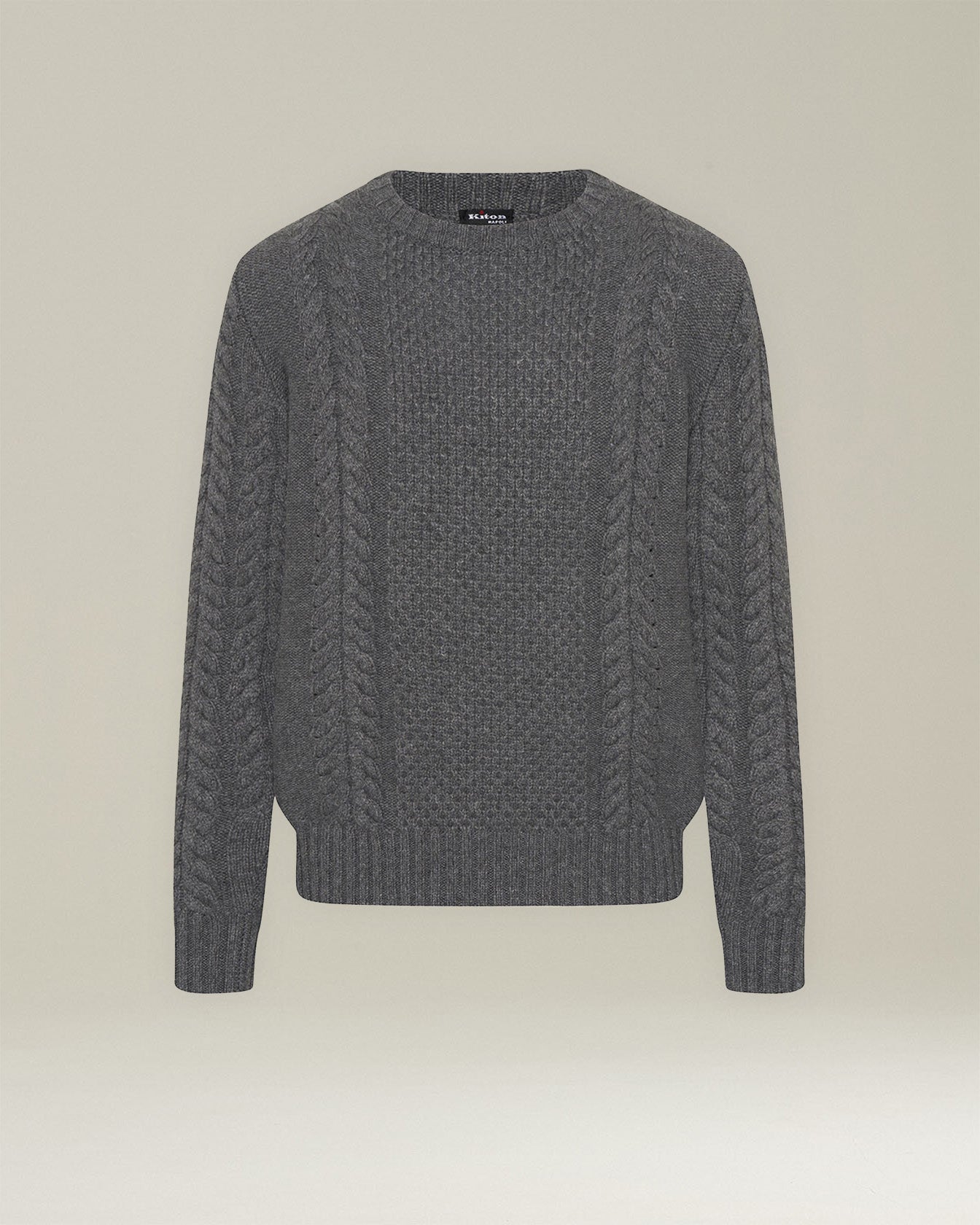 Cashmere Jumper With Braid