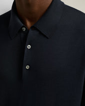 Diamond Wool Polo Shirt