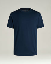 Cotton And Cashmere Blend T Shirt In Blue