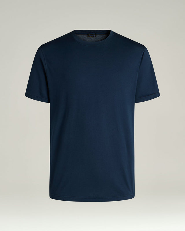 Cotton And Cashmere Blend T Shirt In Blue
