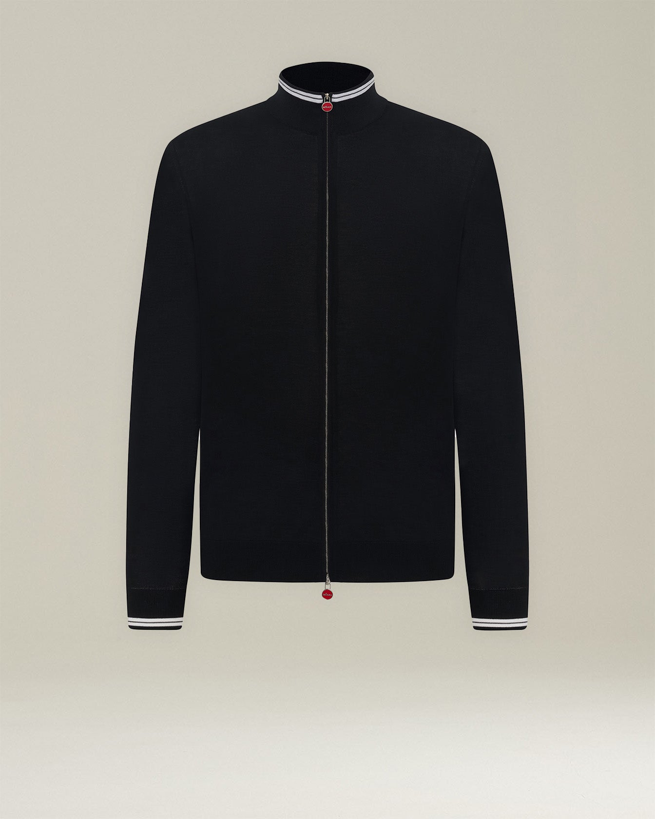 Sporty Wool Cardigan