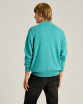 PURE CASHMERE SWEATER WITH ZIP