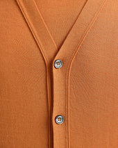 Mango Cashmere And Silk V Neck Cardigan