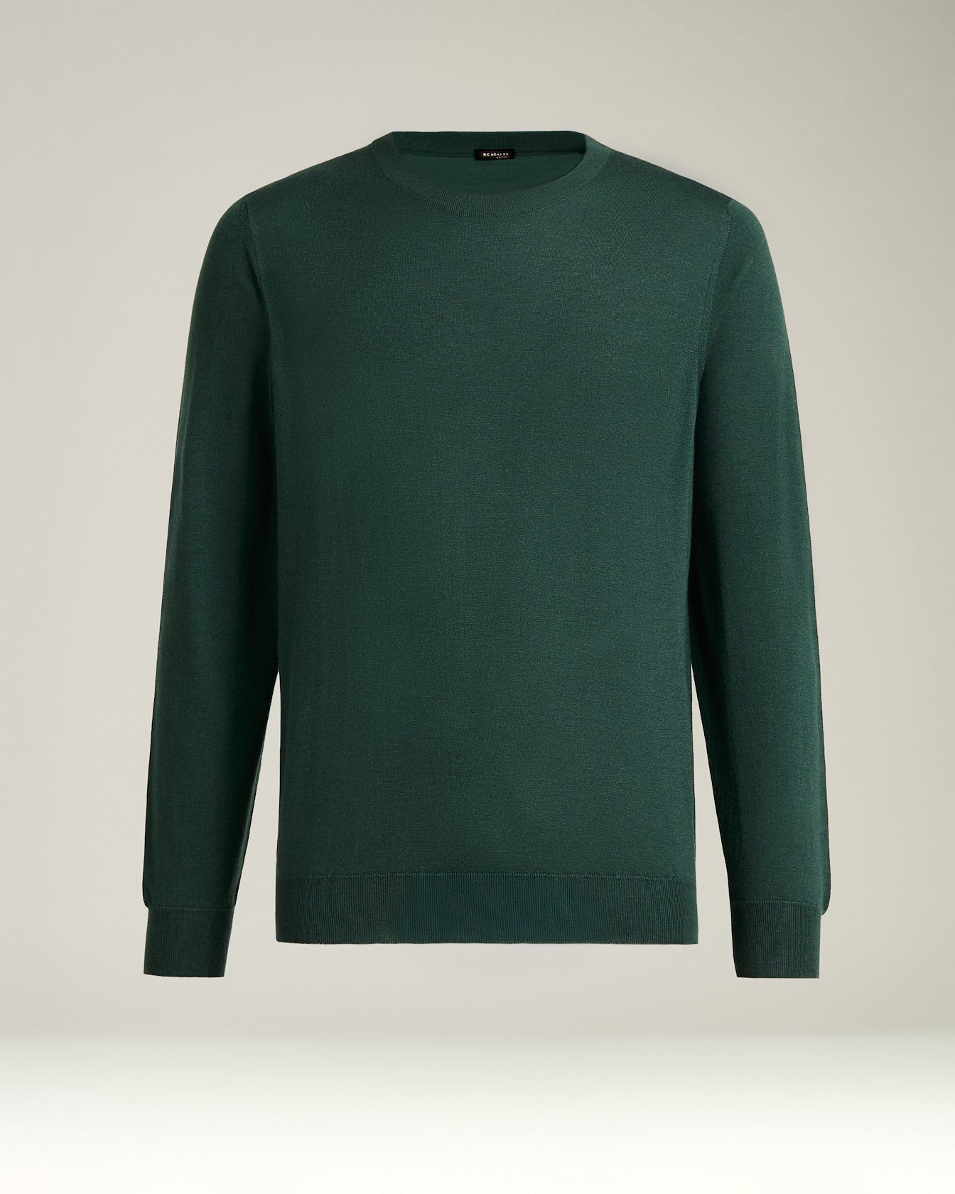 Pine Crewneck Sweater In Cashmere And Silk