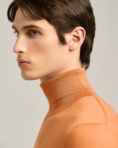 Mango Cashmere And Silk Polo Neck Top