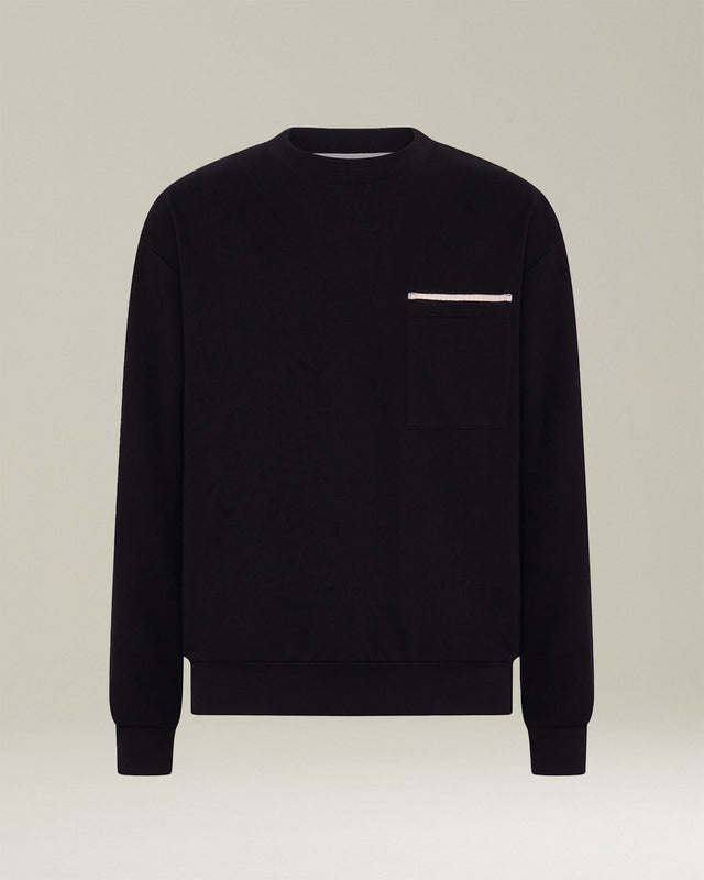 COTTON SWEATSHIRT WITH MAXI LETTERING