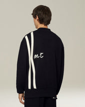 Cotton Sweatshirt With Maxi Lettering