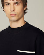 Cotton Sweatshirt With Maxi Lettering