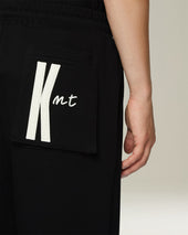 Urban Cotton Jogging Trousers With Lettering