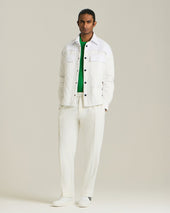 KNT WOOL AND SILK KNIT SHIRT