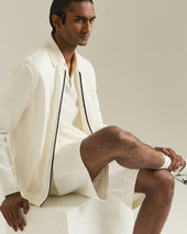 Knt Zip Up Sweatshirt