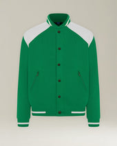 Knt Cotton Varsity Jacket Tennis Capsule Collection