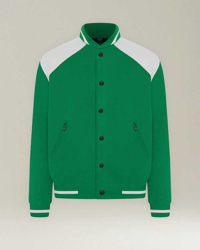 KNT COTTON VARSITY JACKET - TENNIS CAPSULE COLLECTION