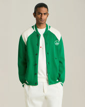 Knt Cotton Varsity Jacket Tennis Capsule Collection