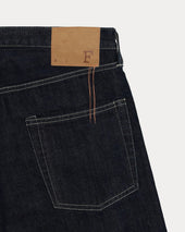 Unclejohn Japan Cimosato 5 Tasche A Vita Alta Indigo Rinse L33