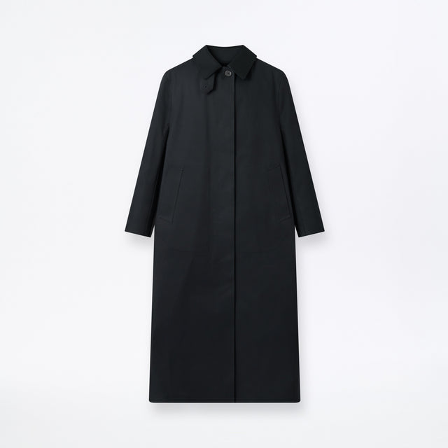 Long Rubberised Raincoat