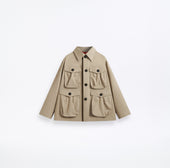 Frank Unisex Rubberised Utility Jacket