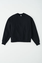 French Terry Sweatshirt in Black