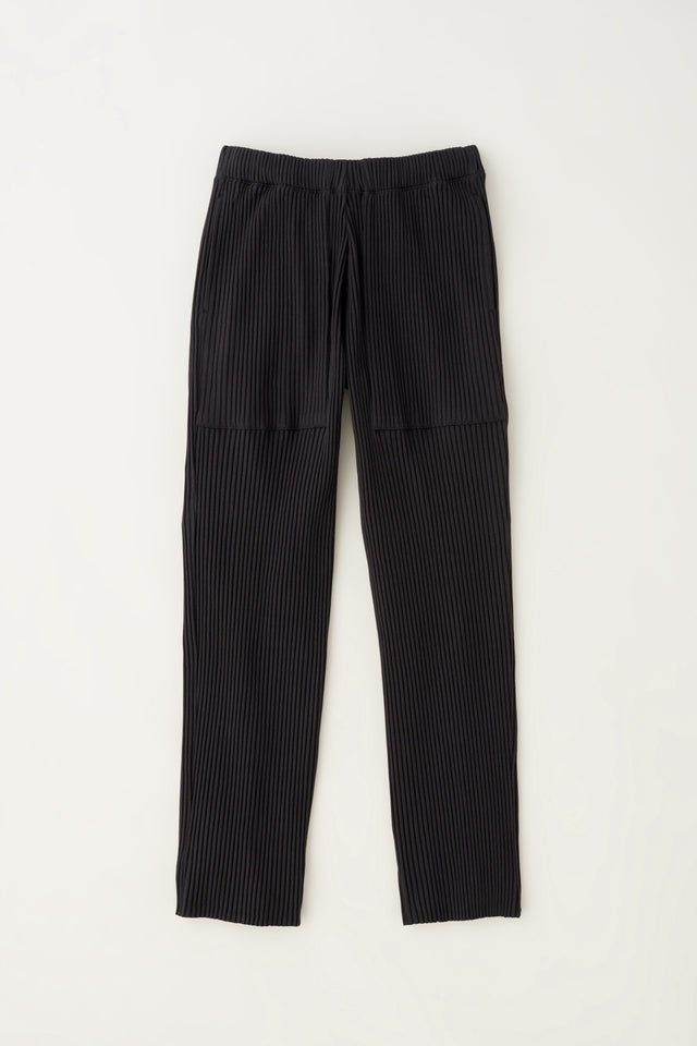Nile Rib Pant in Black