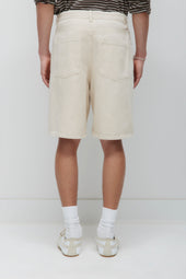 Antifit Denim Shorts in Natural