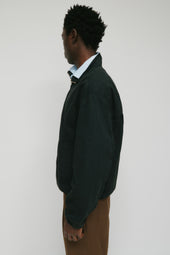 Men's Tefnut Stand Collar Jacket in Black