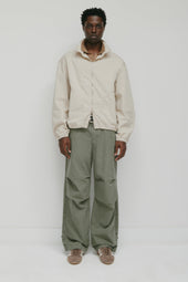 Men's Tefnut Stand Collar Jacket in Stone