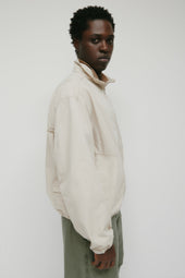 Men's Tefnut Stand Collar Jacket in Stone