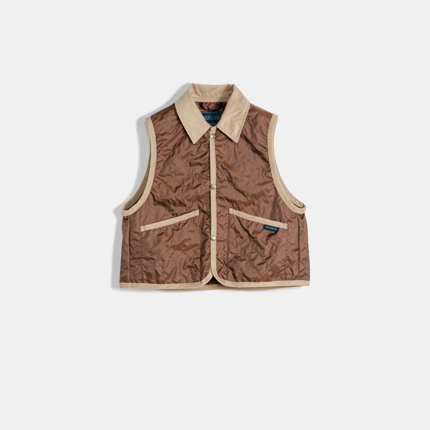 Unwadded Cropped Raydon Gilet