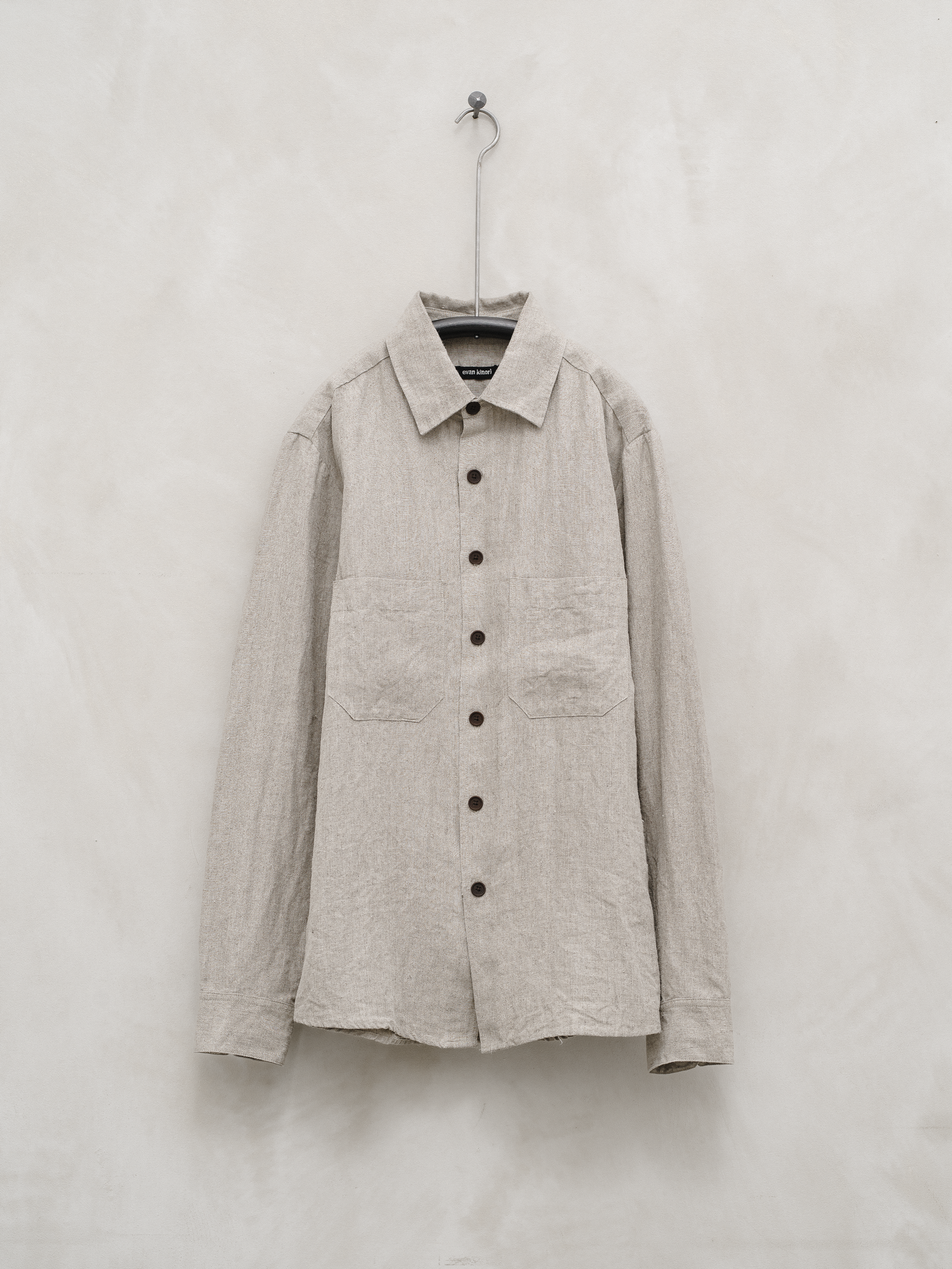 Two Pocket Shirt Tumbled Hemp