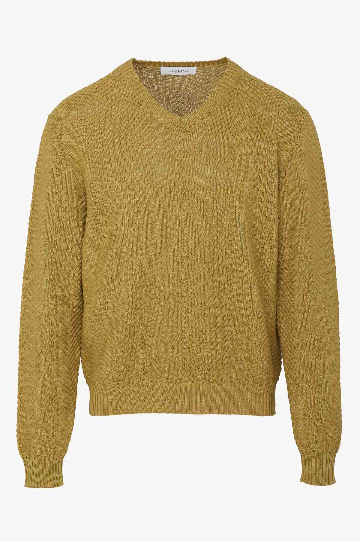 Rino Sweater In Cotton Knit