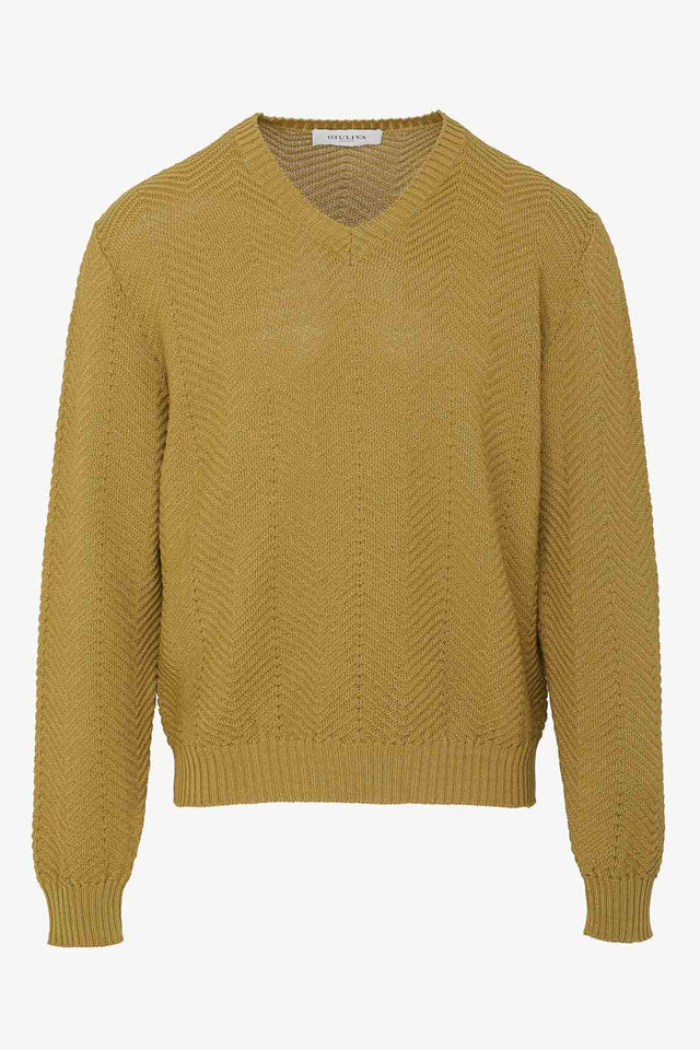 Rino Sweater in Cotton Knit