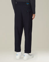 Wool Relaxed Trousers