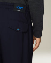 Wool Relaxed Trousers