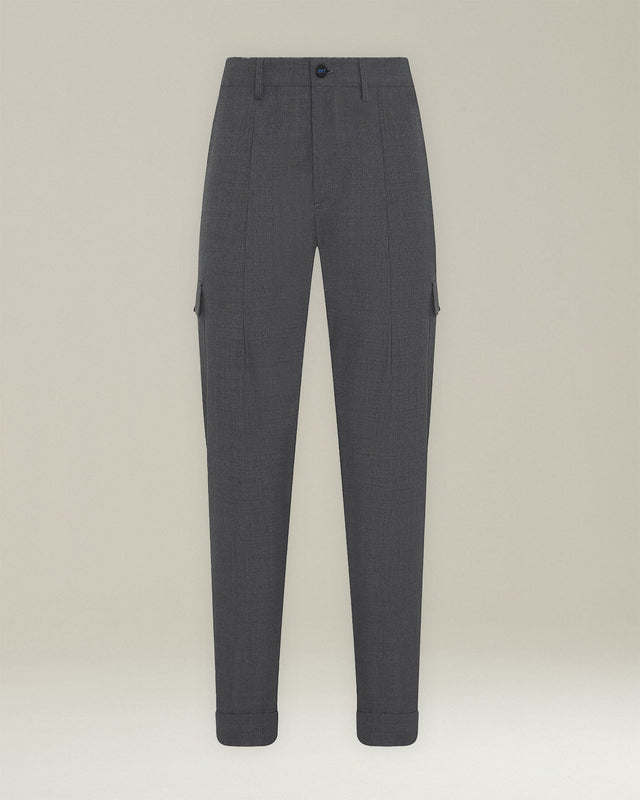 Wool Cargo Trousers