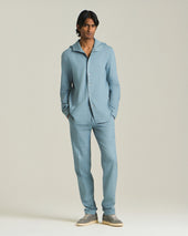 COMFORT LINEN BLEND TROUSERS