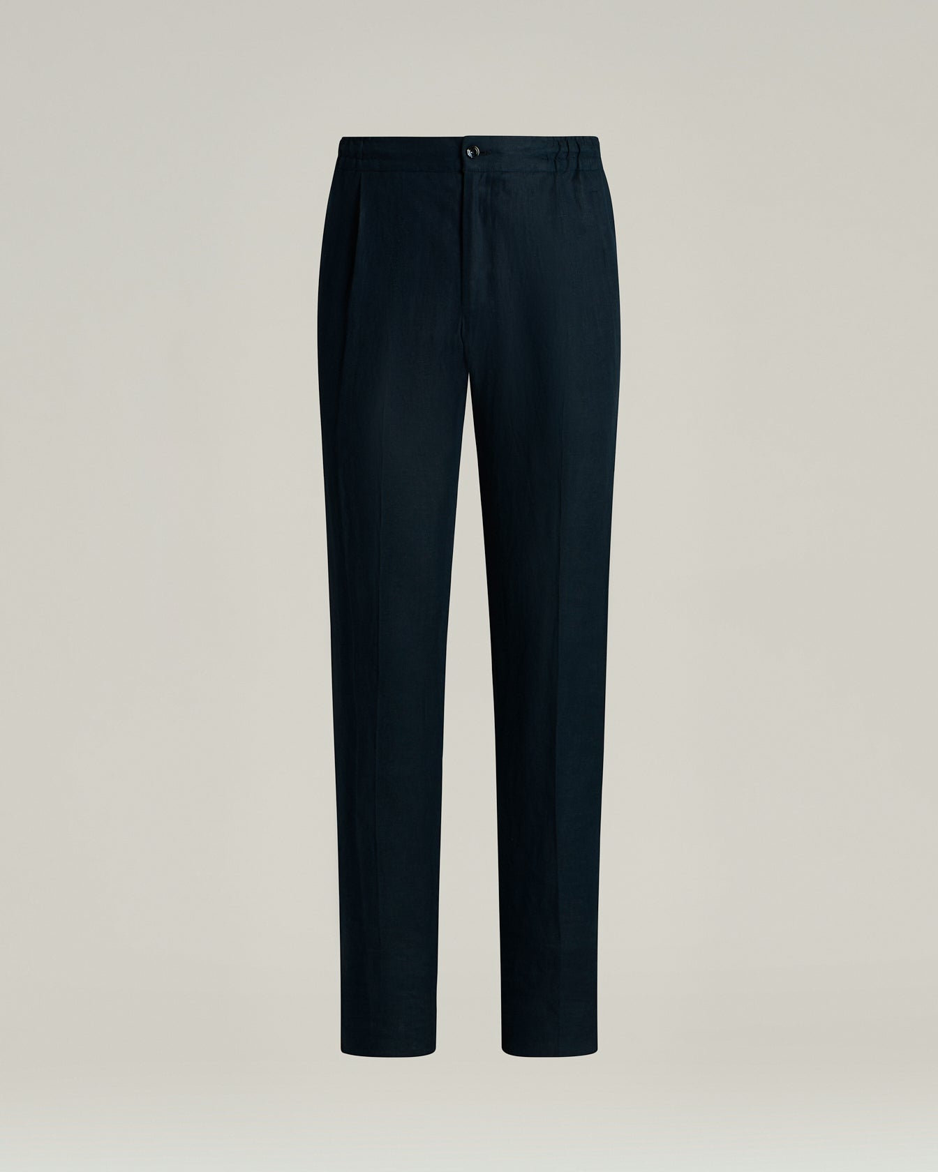 Comfort Linen Trousers Blue