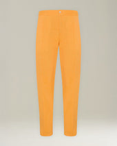 COMFORT LINEN AND WOOL TROUSERS