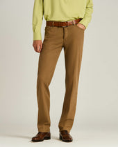 Stretch Cotton Five Pocket Trousers
