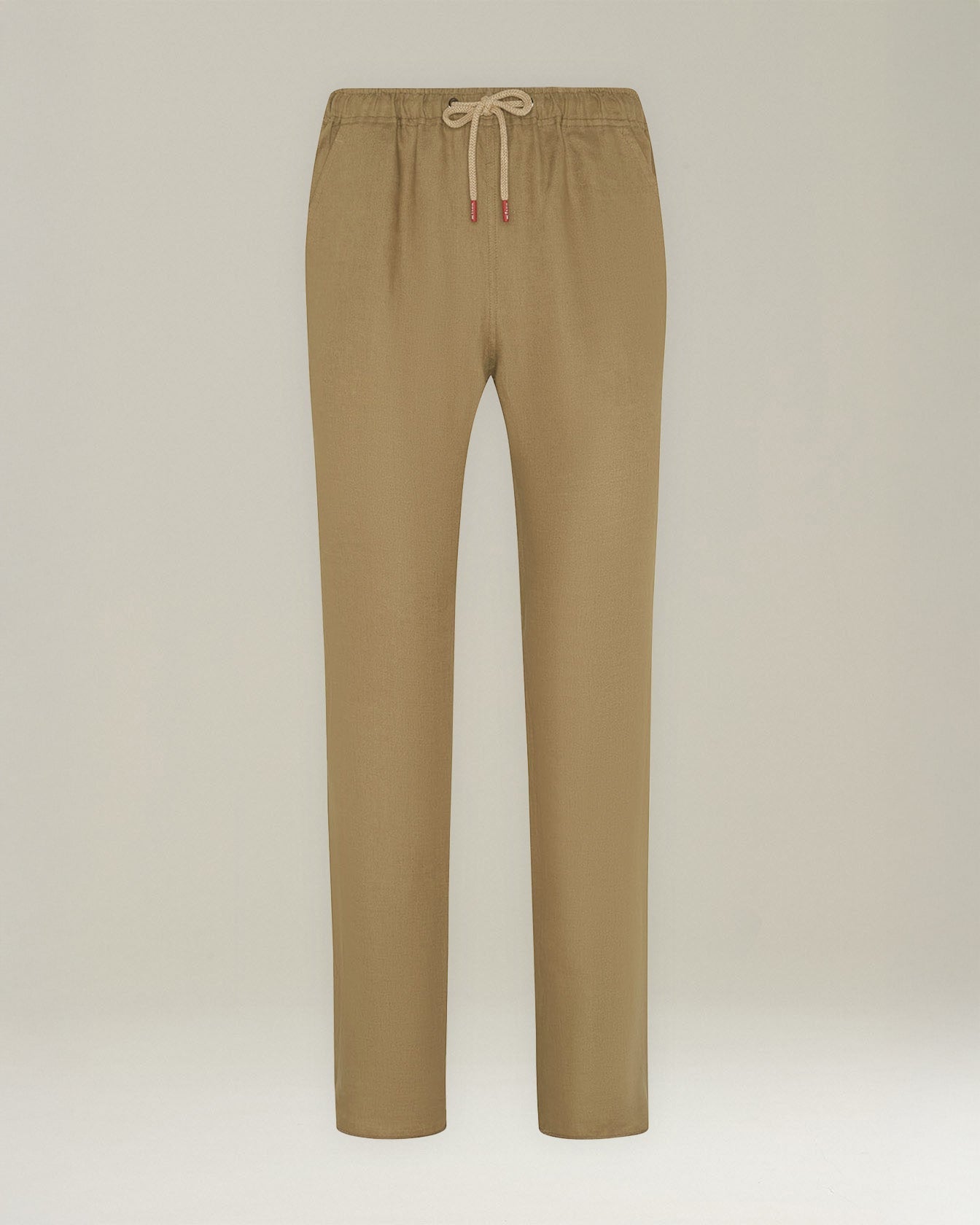 Linen Comfort Fit Pull On Trousers