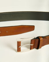 Light Brown Calfskin Belt