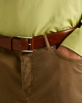 Light Brown Calfskin Belt
