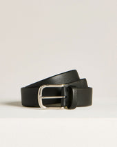 CALFSKIN BELT BLACK CALFSKIN
