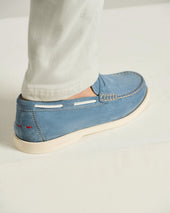 Calfskin Suede Loafer In