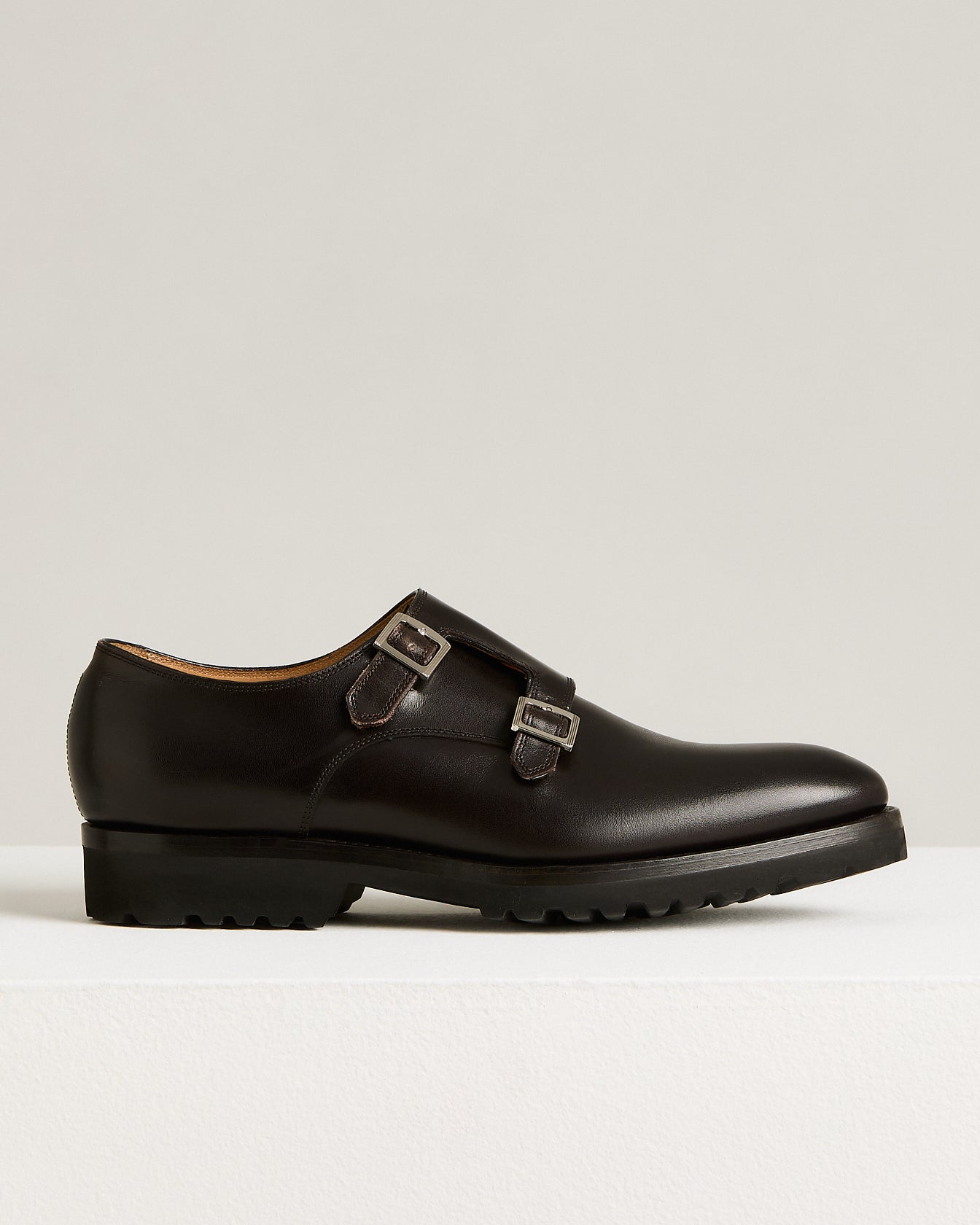 COFFEE NEW BOSTON CALFSKIN DERBY SHOES