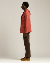 CAMEL CALFSKIN SUEDE LOAFER HIGH-DENSITY TECHNICAL SOLE