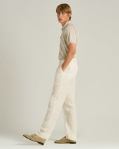 SUEDE LOAFERS LIGHT BEIGE CALFSKIN